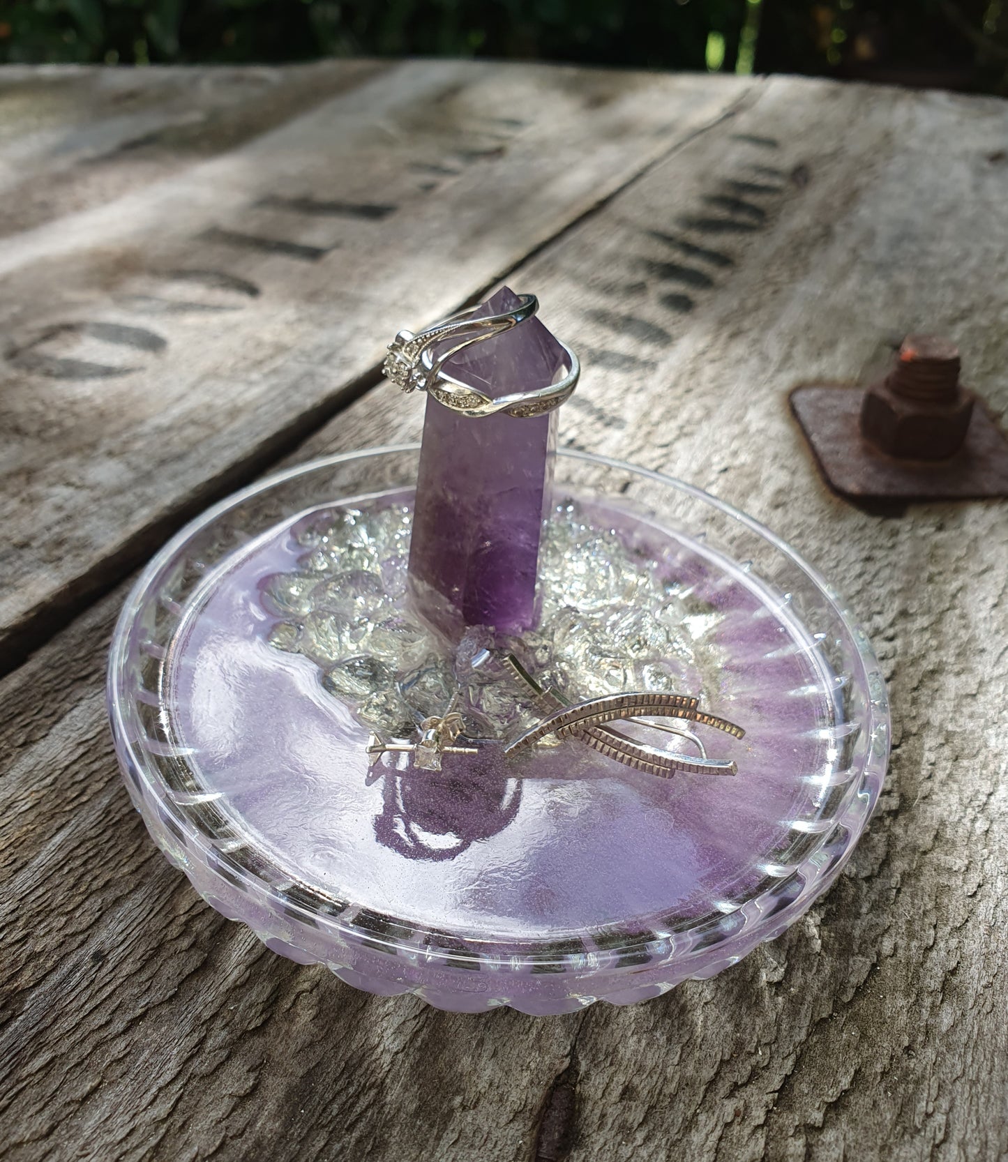 Crystal Trinket Dish